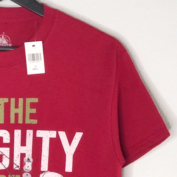 Disney Parks Christmas Shirt Chip And Dale On The Naughty List Holiday Red Small - Picture 4 of 7